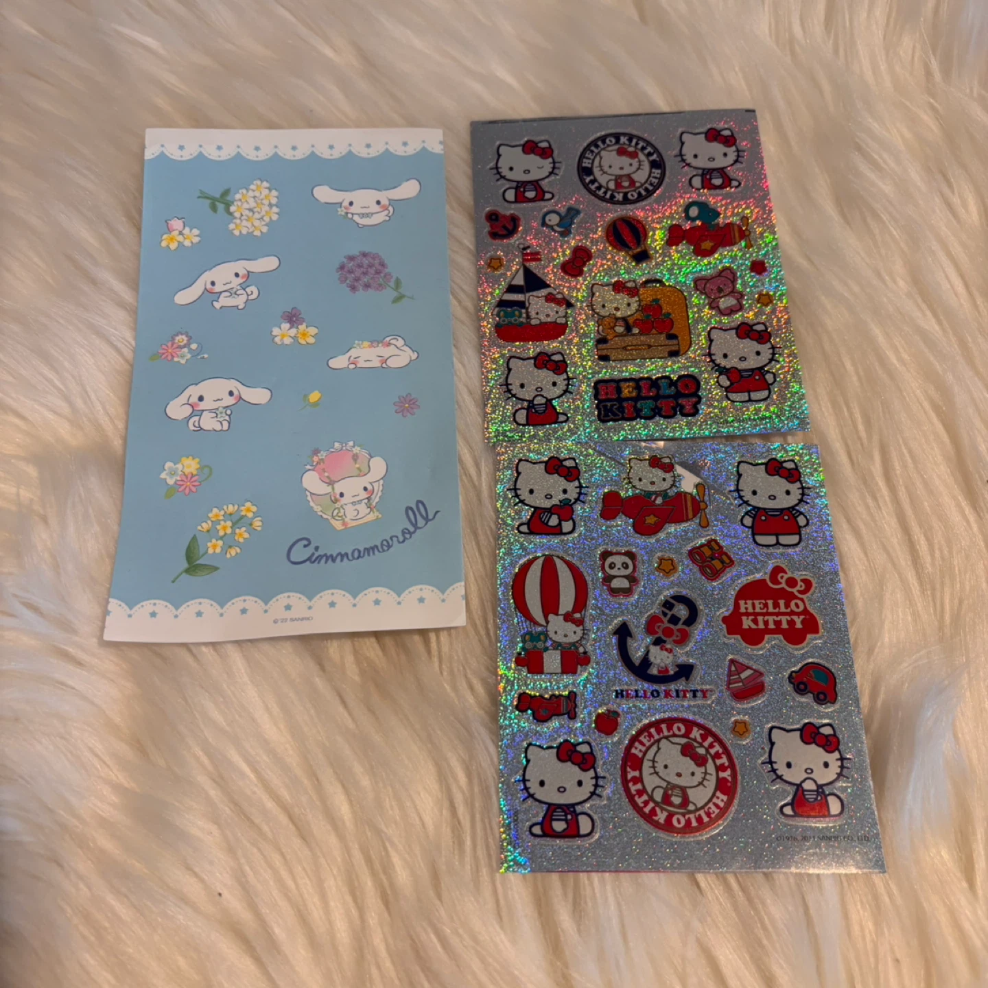 Hello Kitty & Cinnamoroll Sticker Set