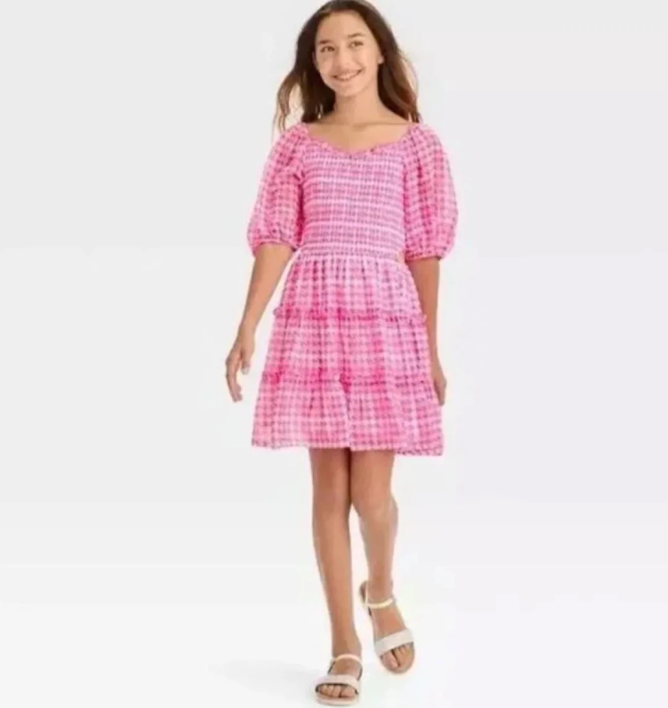 Wholesale Resellers Girls A New Day Pink Spring Dress Lot - photo 4
