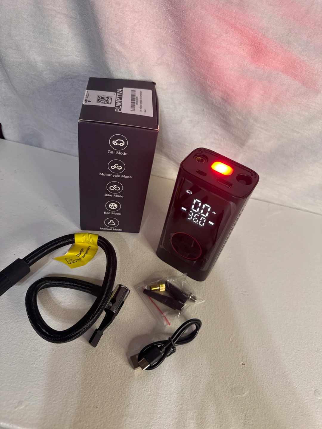 PUMPTIVA ATJ-004 Tire Inflator - photo 5