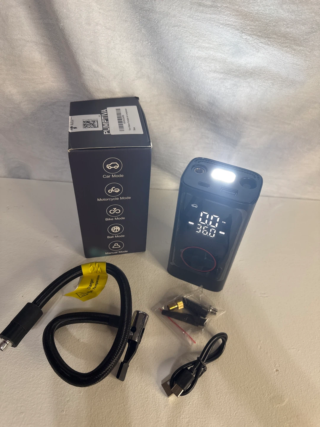 PUMPTIVA ATJ-004 Tire Inflator - photo 4