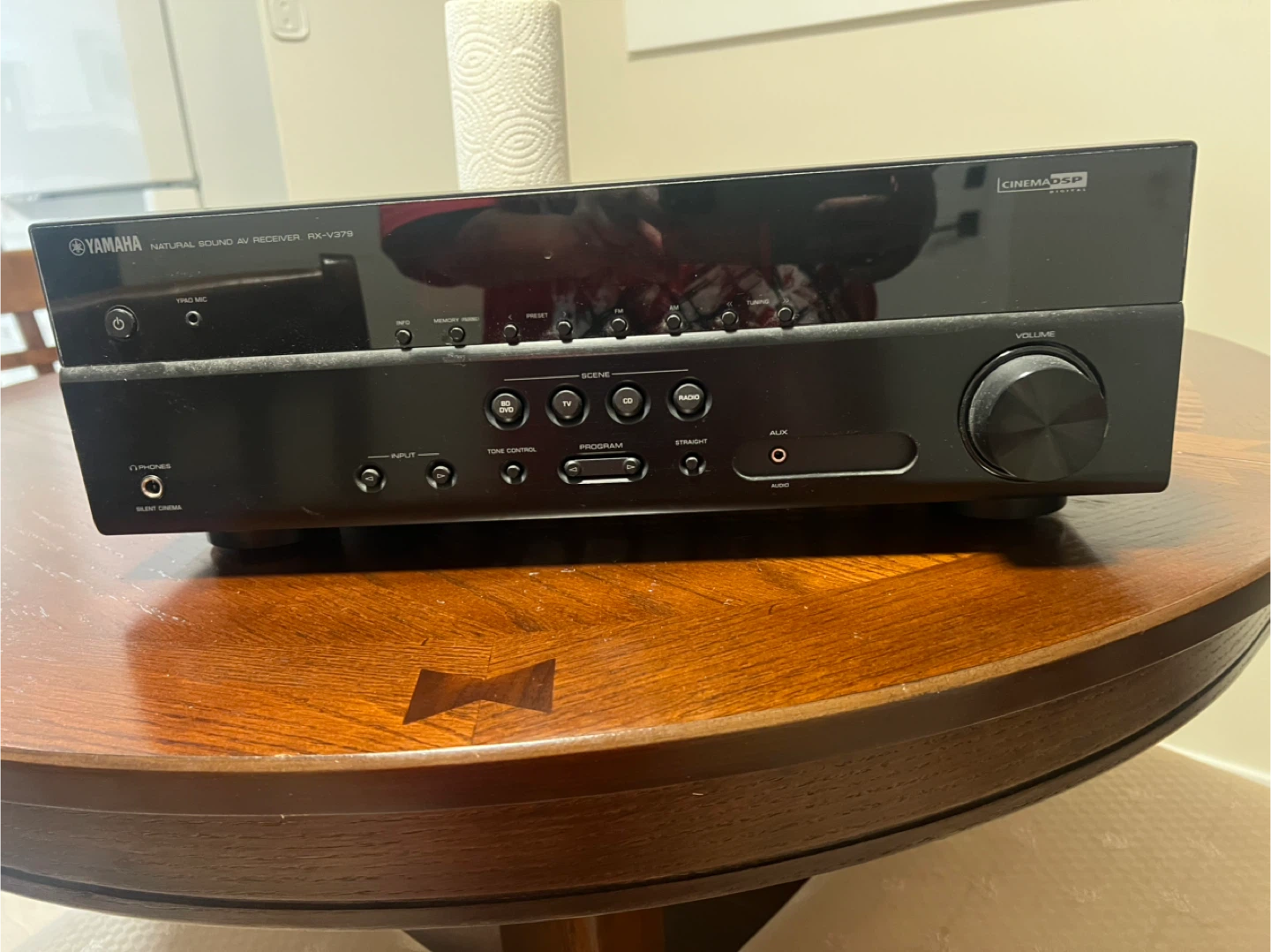 Yamaha RX-V379 5.1 Channel AV Receiver w/ Remote – HDMI, Dolby