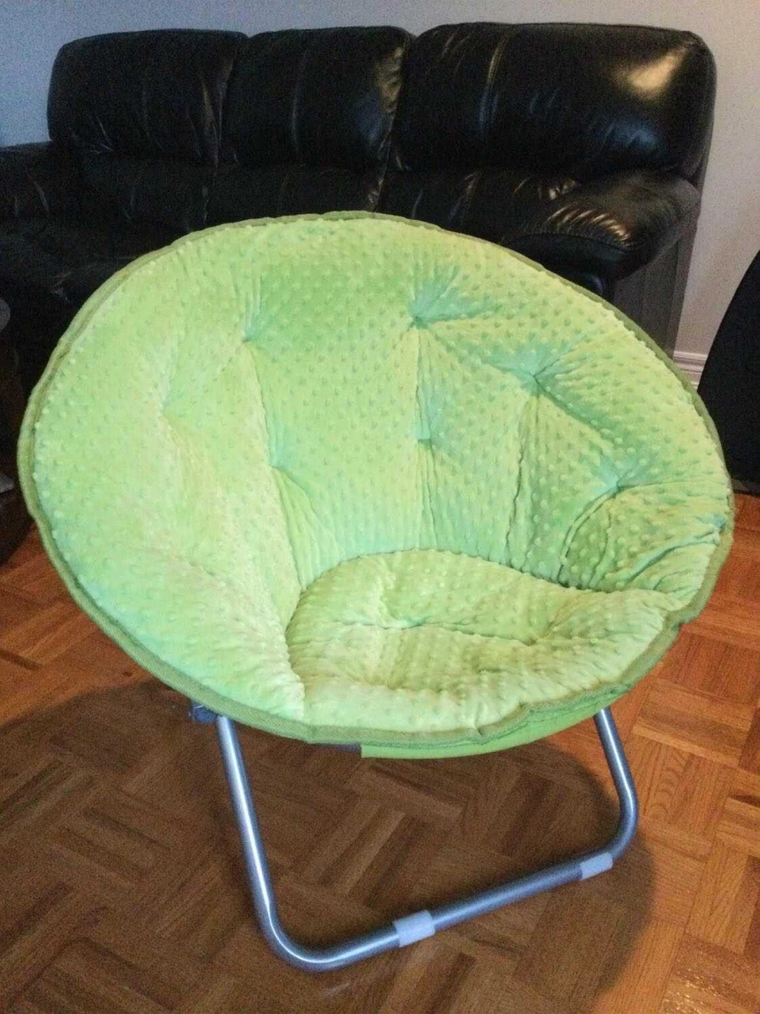 Lime green Saucer Chair
