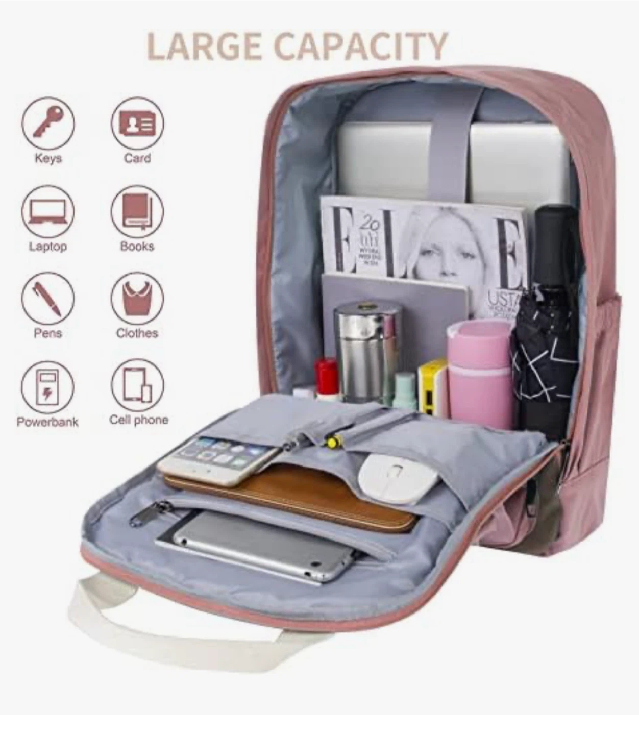 New Pink Backpack - photo 3