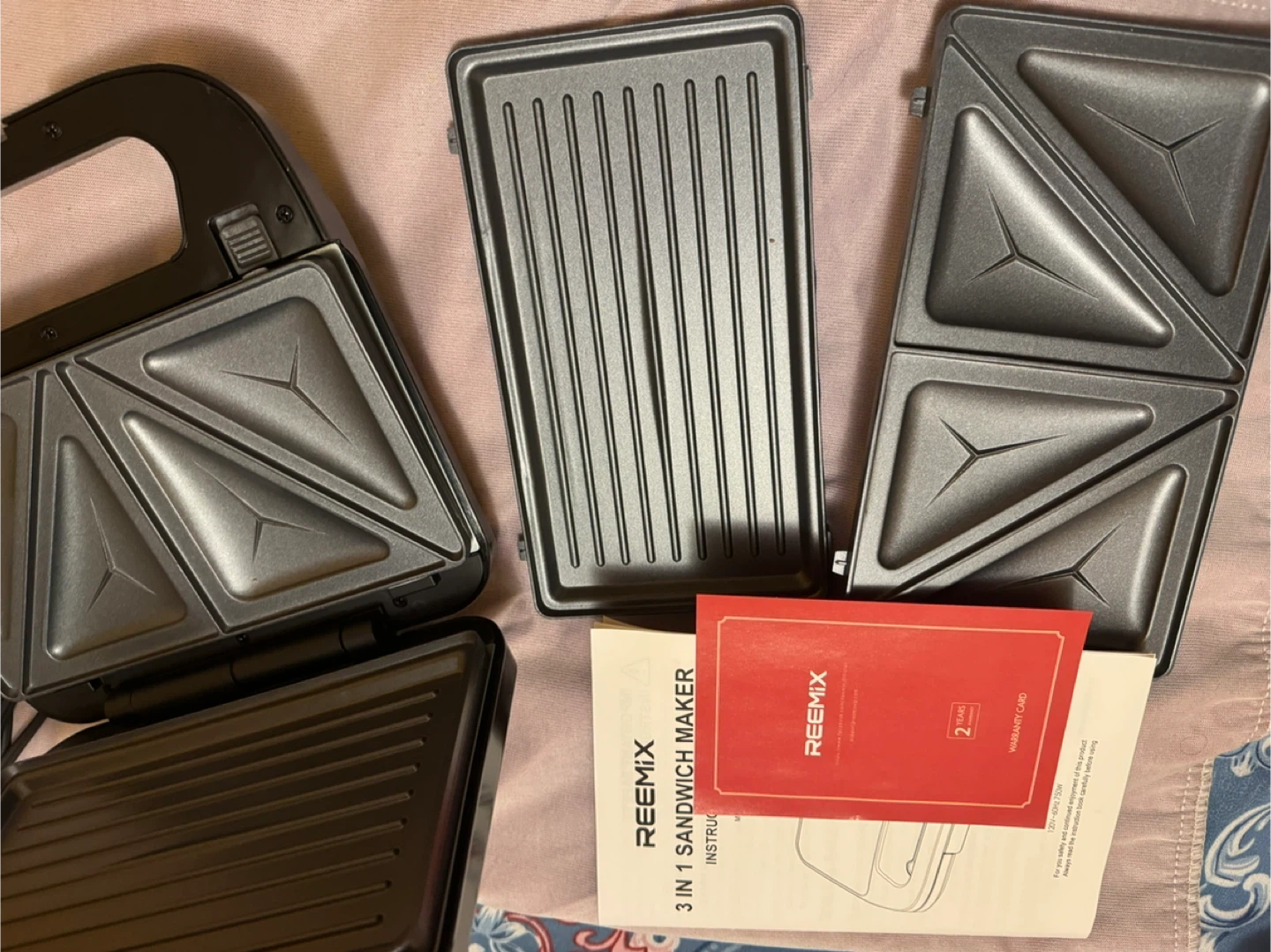 REEMIX 3-in-1 Sandwich Maker - photo 3
