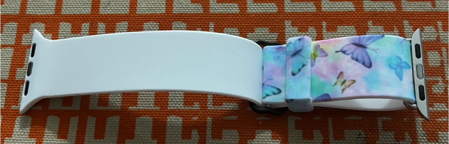 Seorsok Butterfly Print Adjustable Watch Band - photo 2