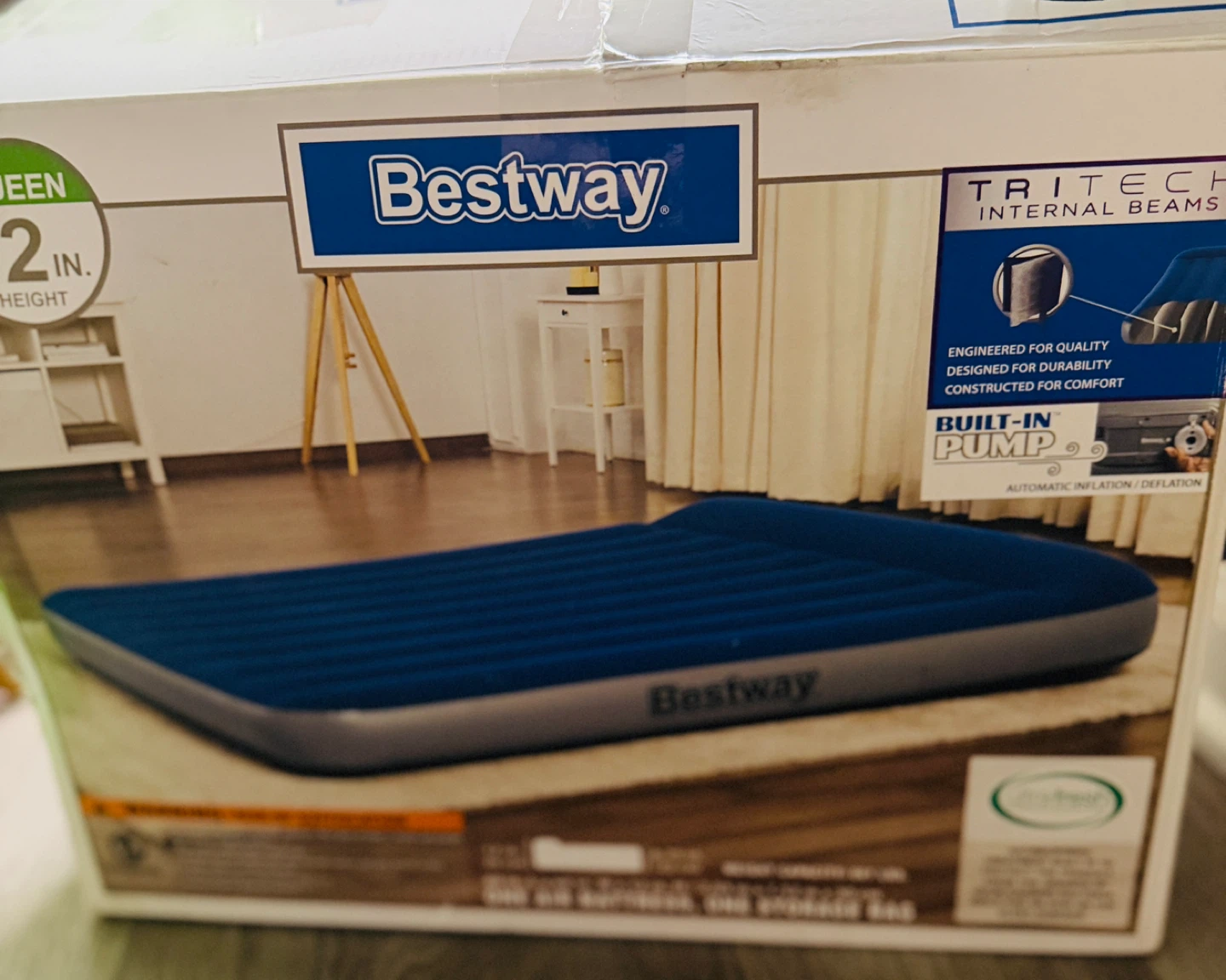 Bestway Air Mattress with Built-in Pump - photo 2