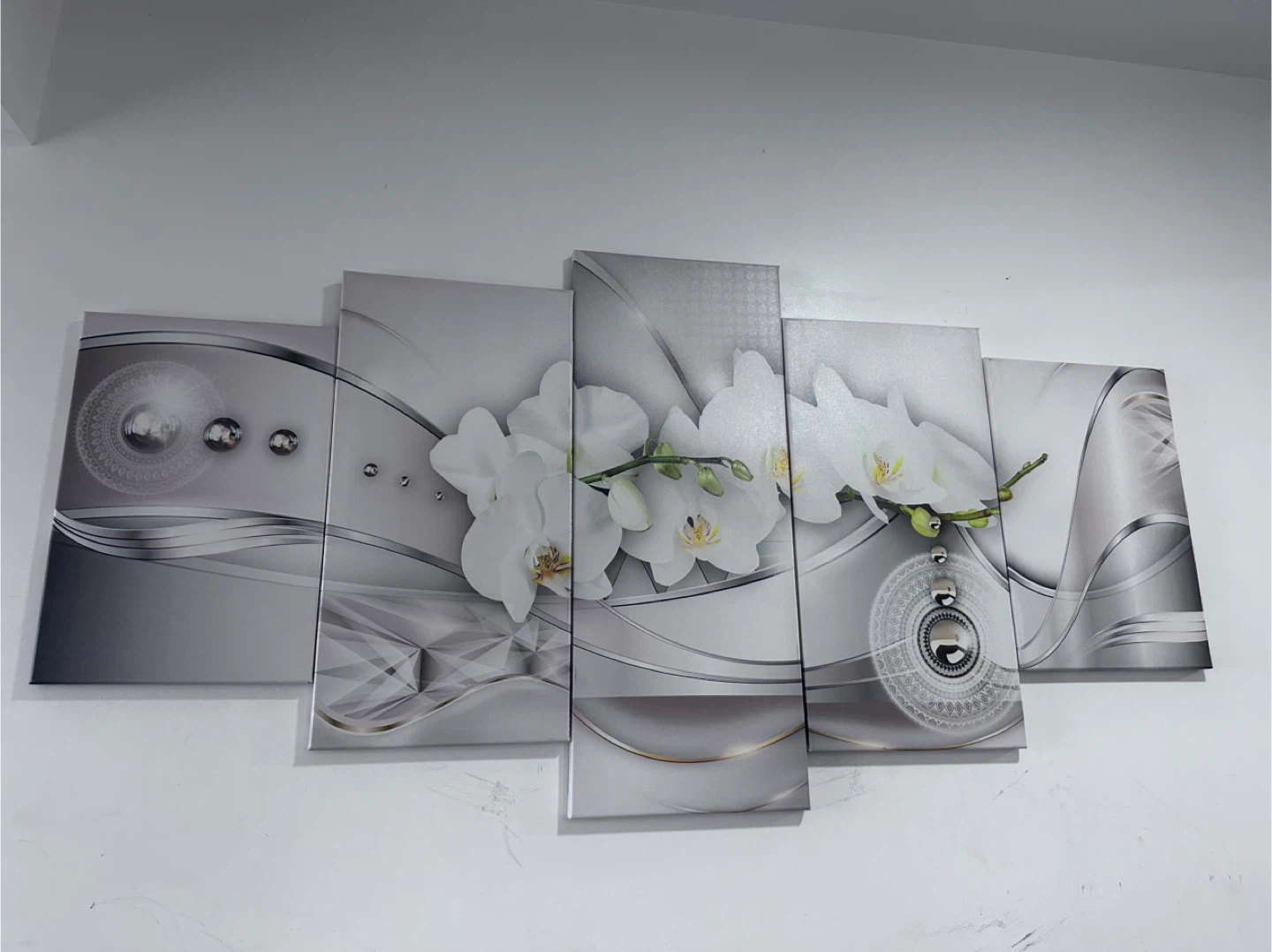 5-Piece Orchid Wall Art Canvas Print