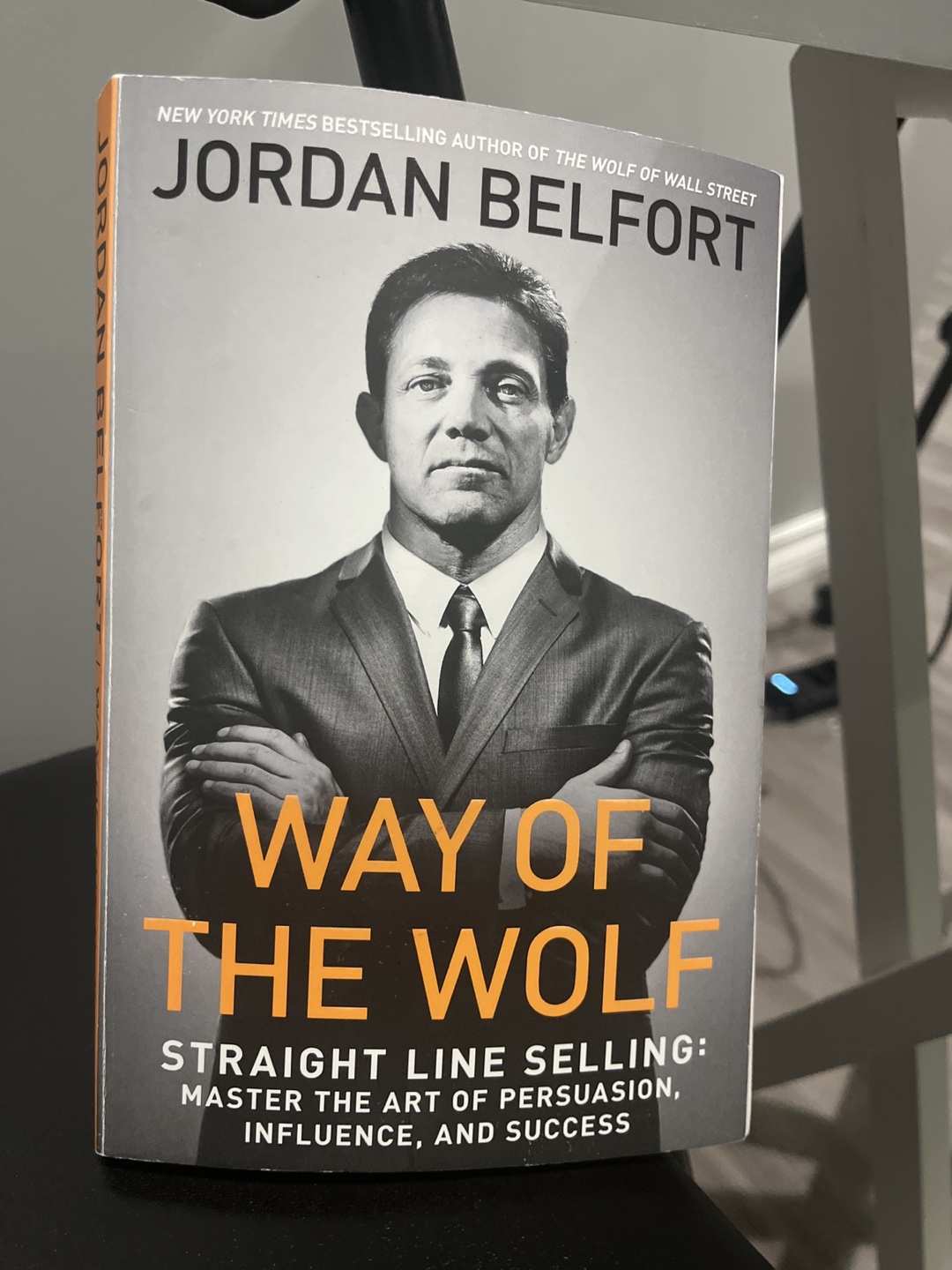 Way of the Wolf by Jordan Belfort - Straight Line Selling Book