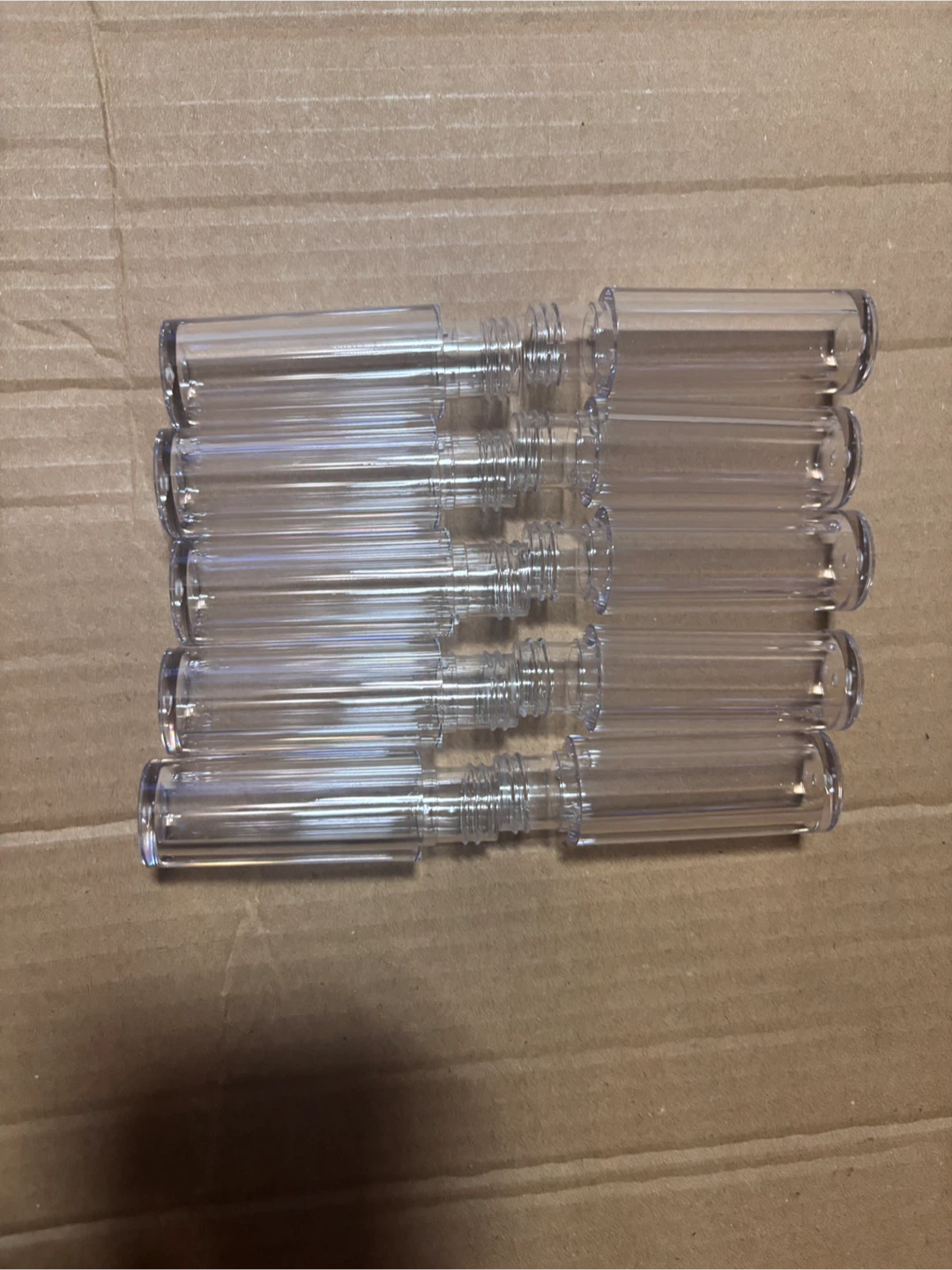 10 Pack Clear Lip Gloss Tubes