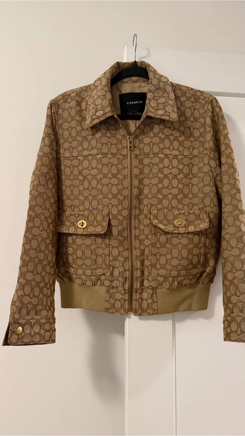 Coach Signature Monogram Jacket