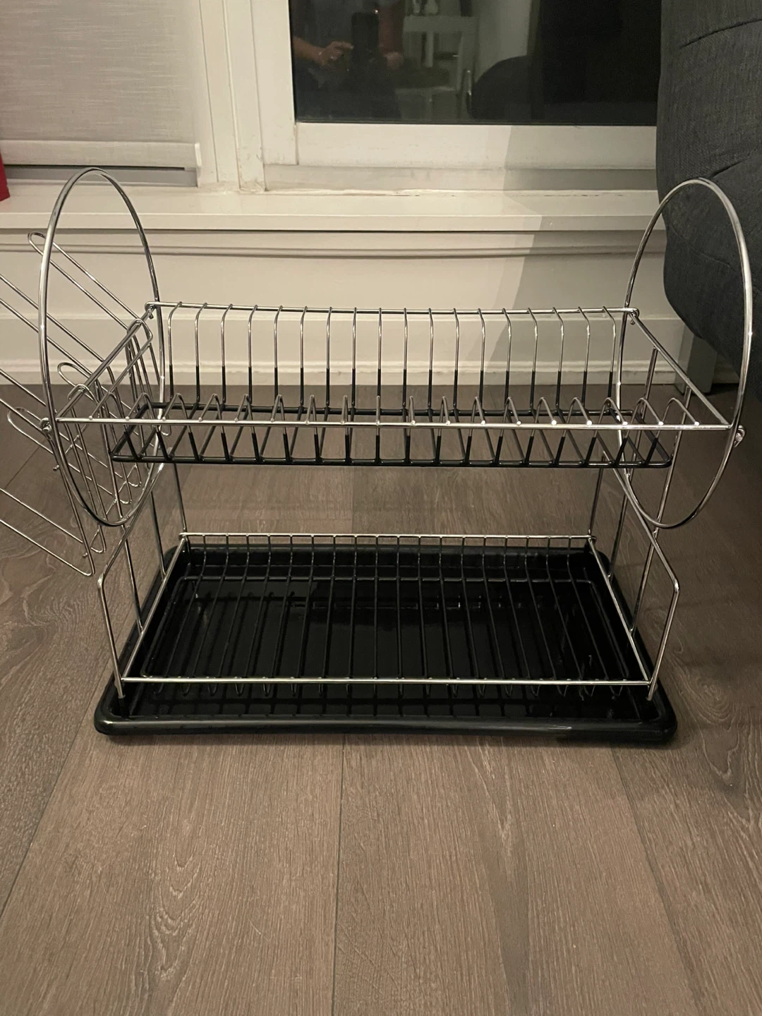 Two-Tier Dish Drying Rack