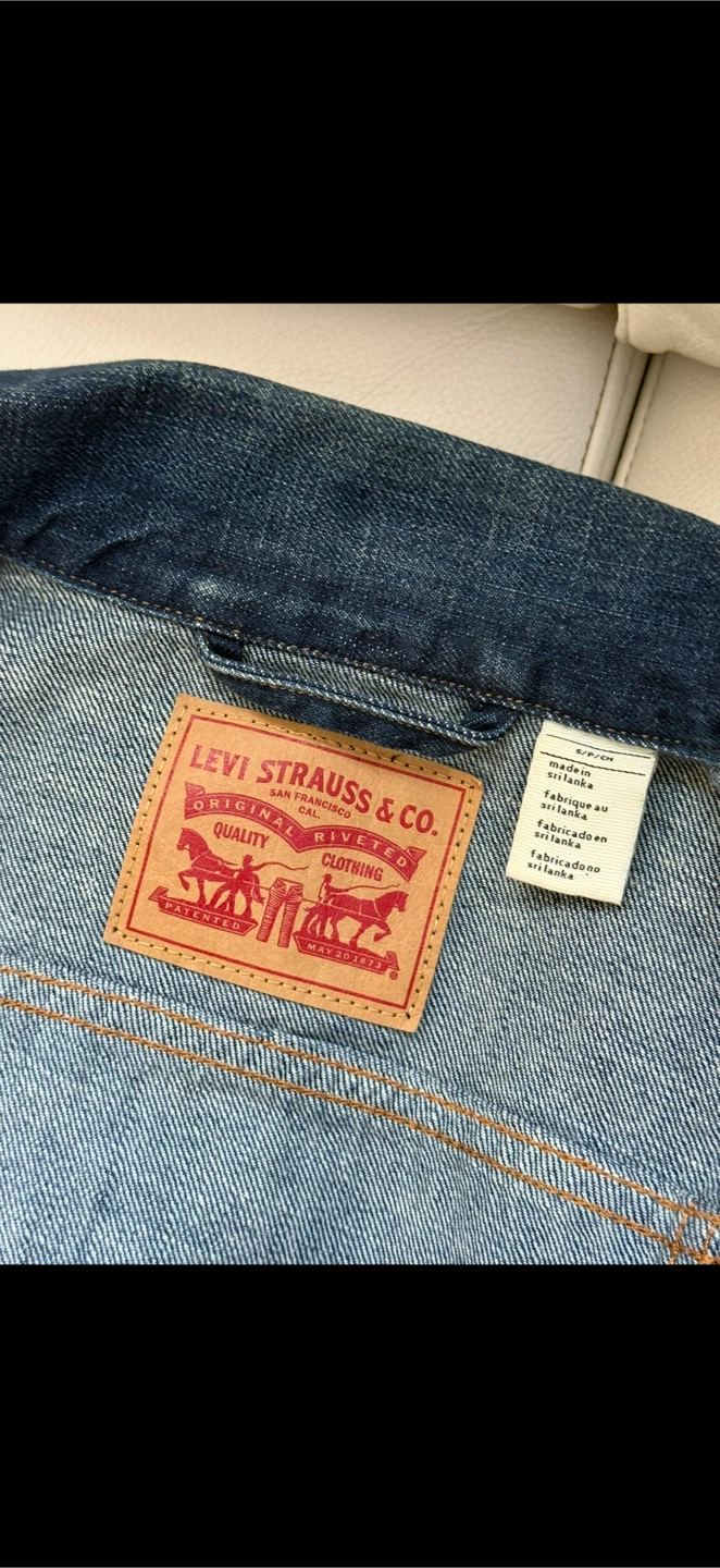 Levi's Trucker Denim Jacket small 🏆 - photo 4
