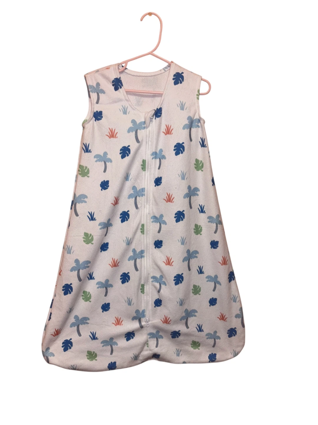 Baby Sleep Sack with Palm Tree Print