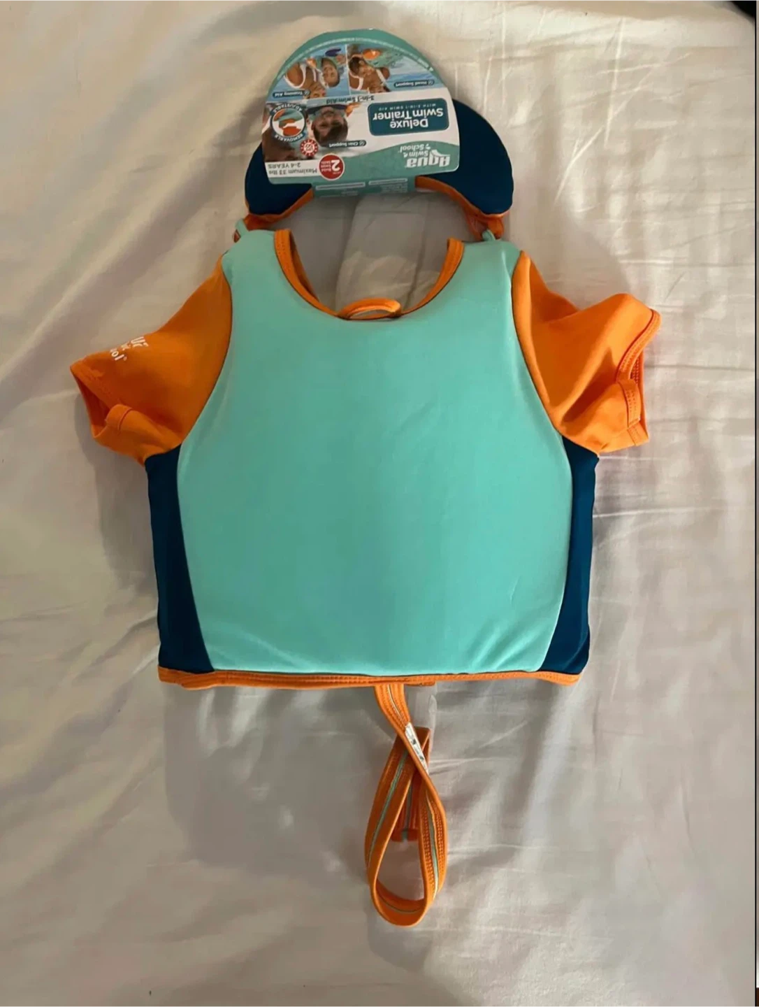 New (with labels)- Toddler life jacket/trainer vest max 33lbs - photo 4