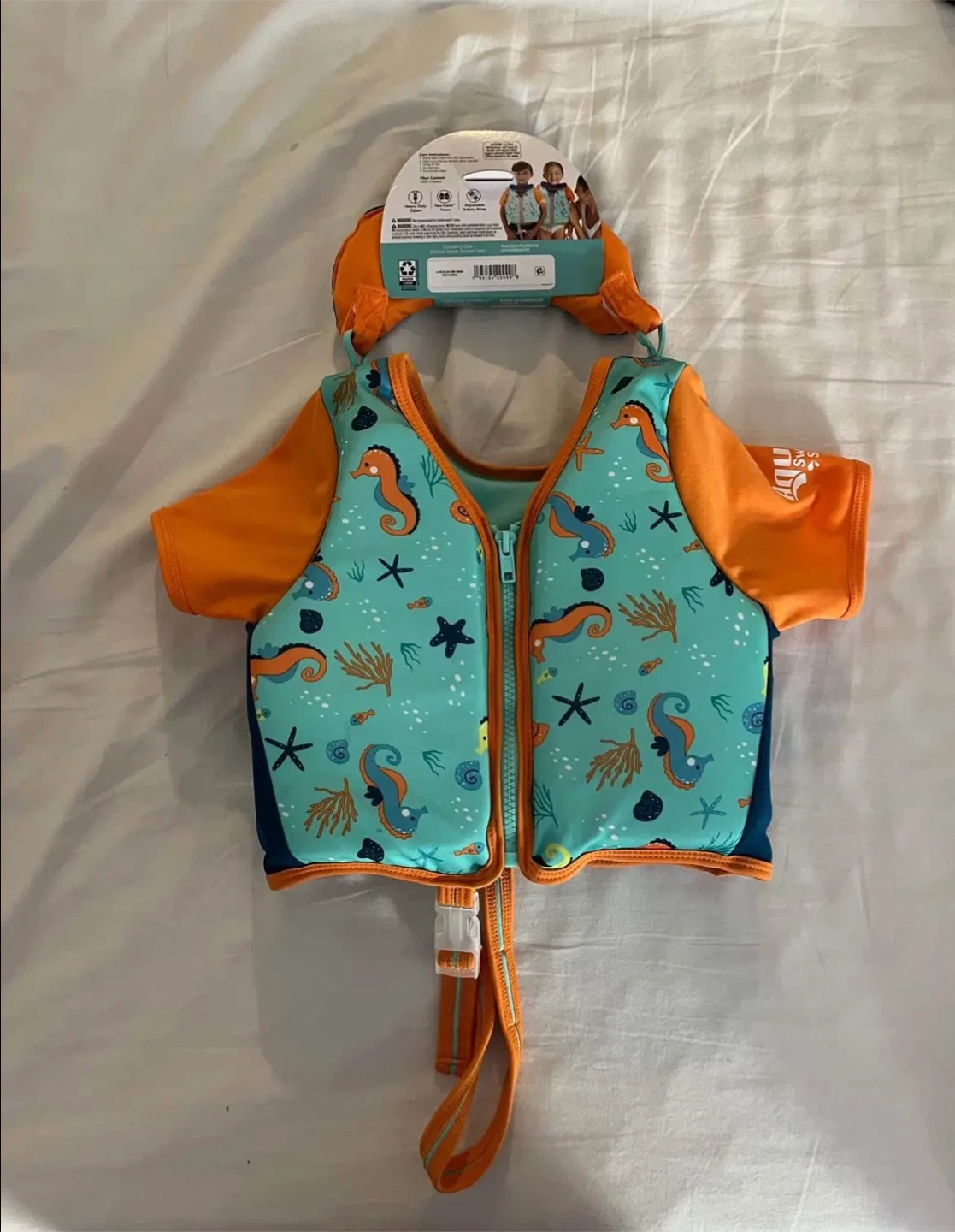 New (with labels)- Toddler life jacket/trainer vest max 33lbs - photo 5