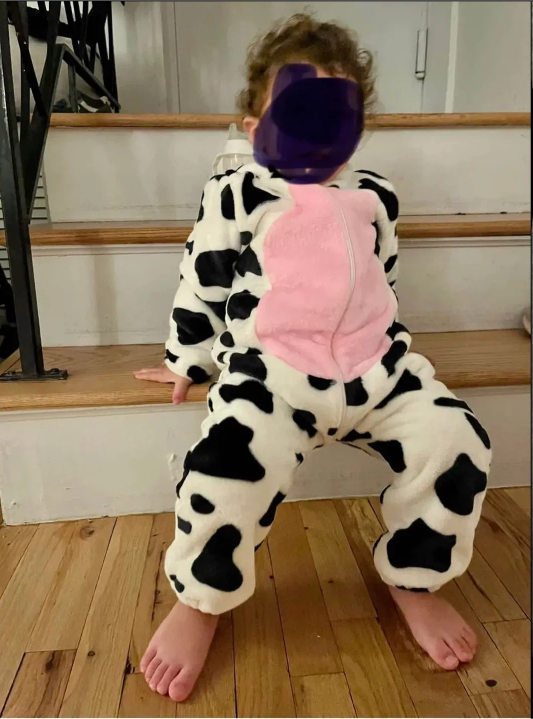 Toddler cow onesie/costume - photo 4