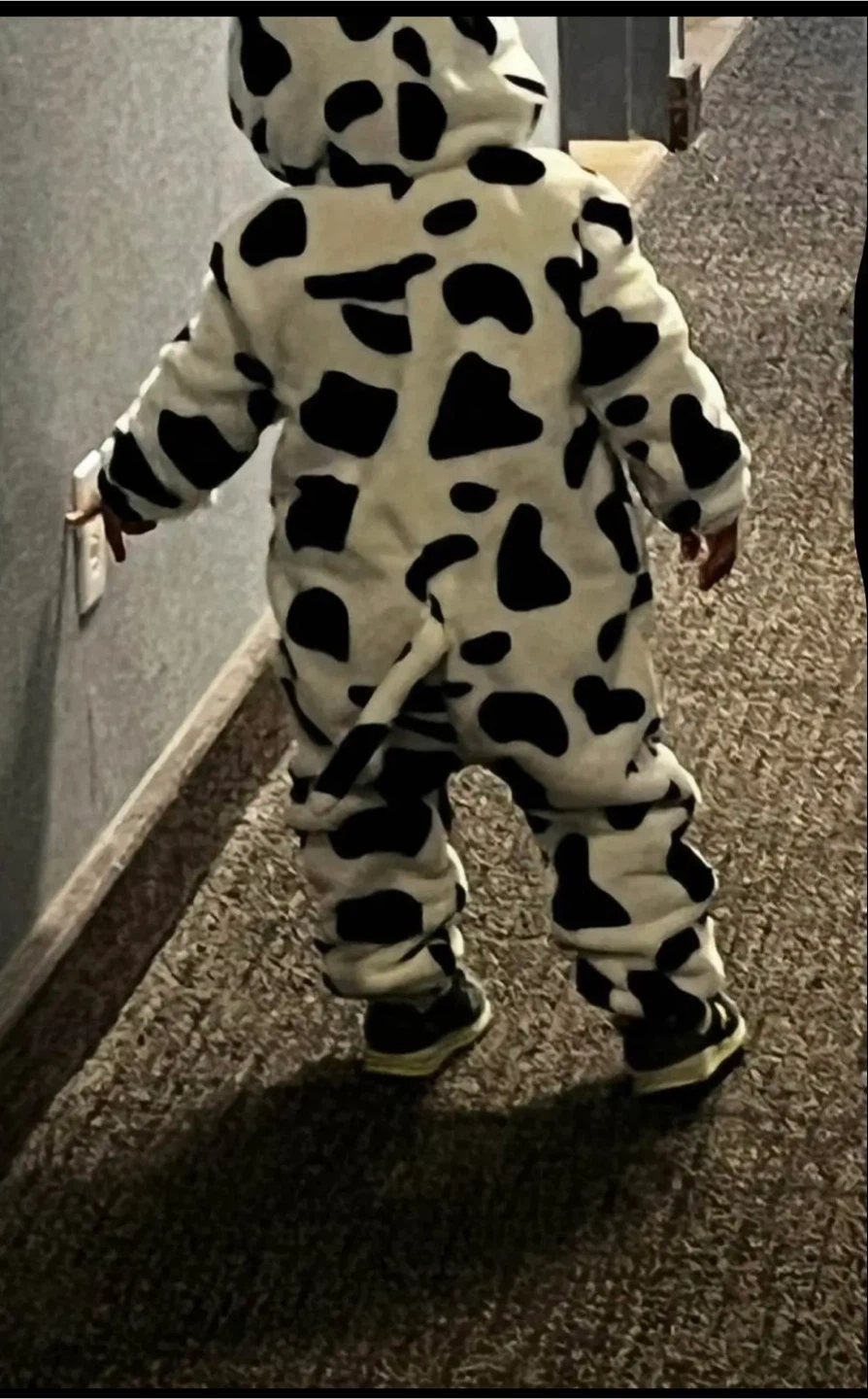 Toddler cow onesie/costume - photo 5