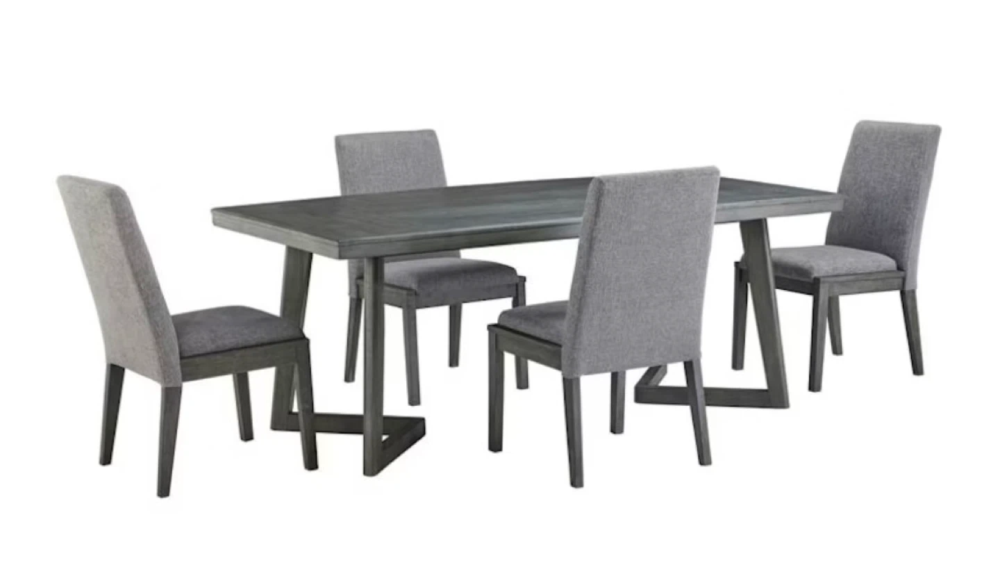 6* new Dining Chairs in Dark Gray - photo 2