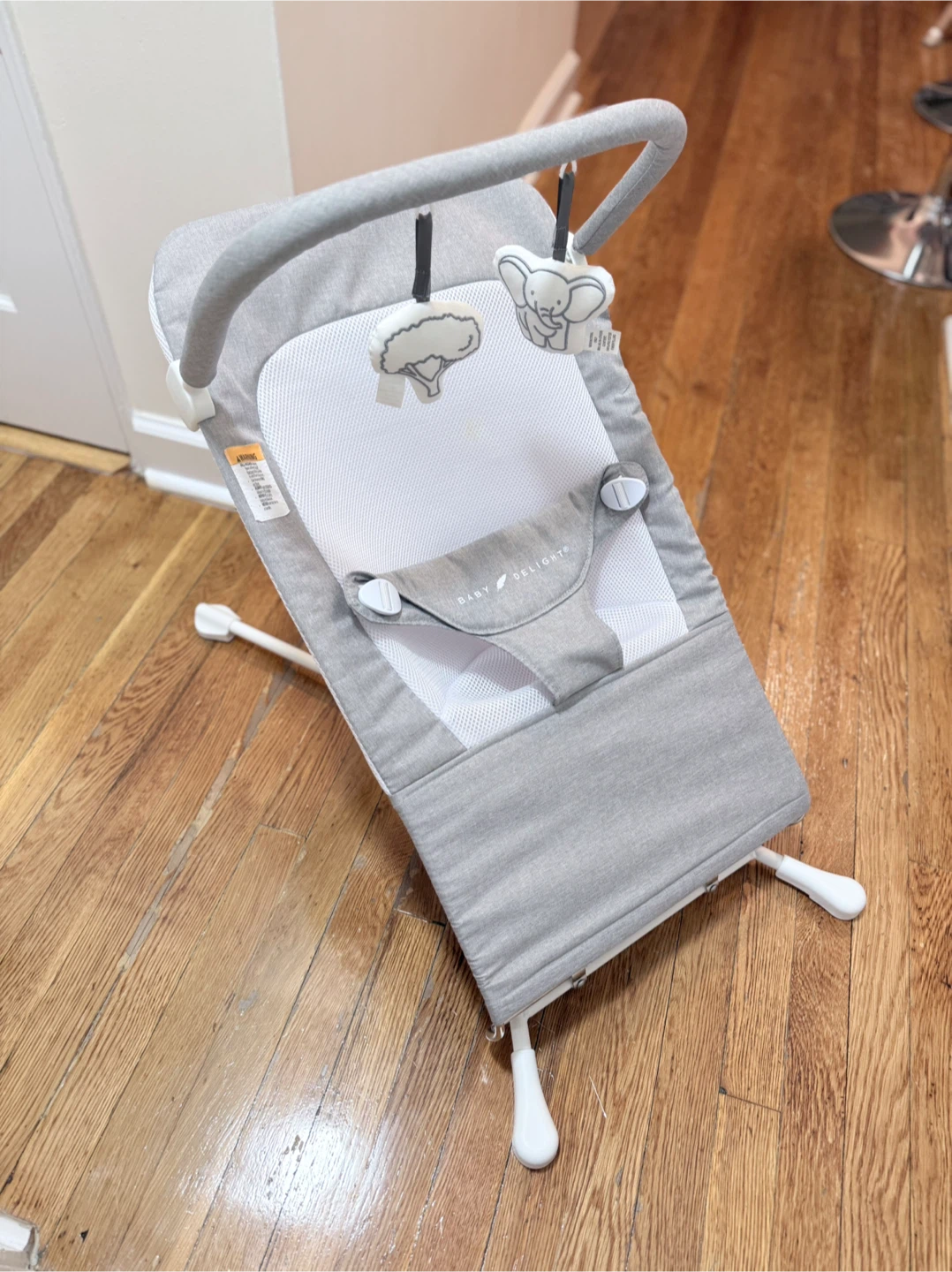 Baby Delight Bouncer - Grey