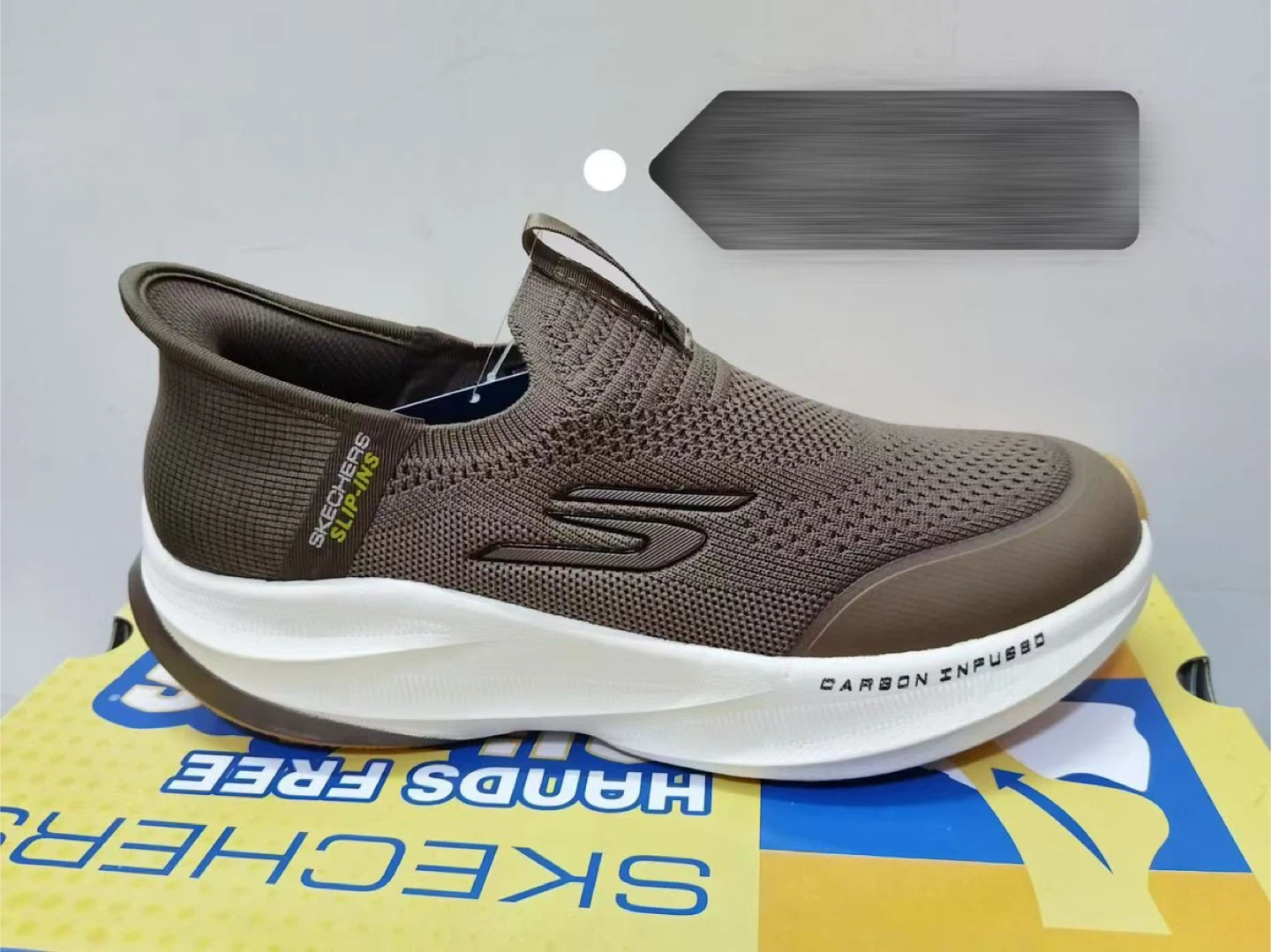 Skechers Slip-Ins "Carbon Infused" Knit Sneaker