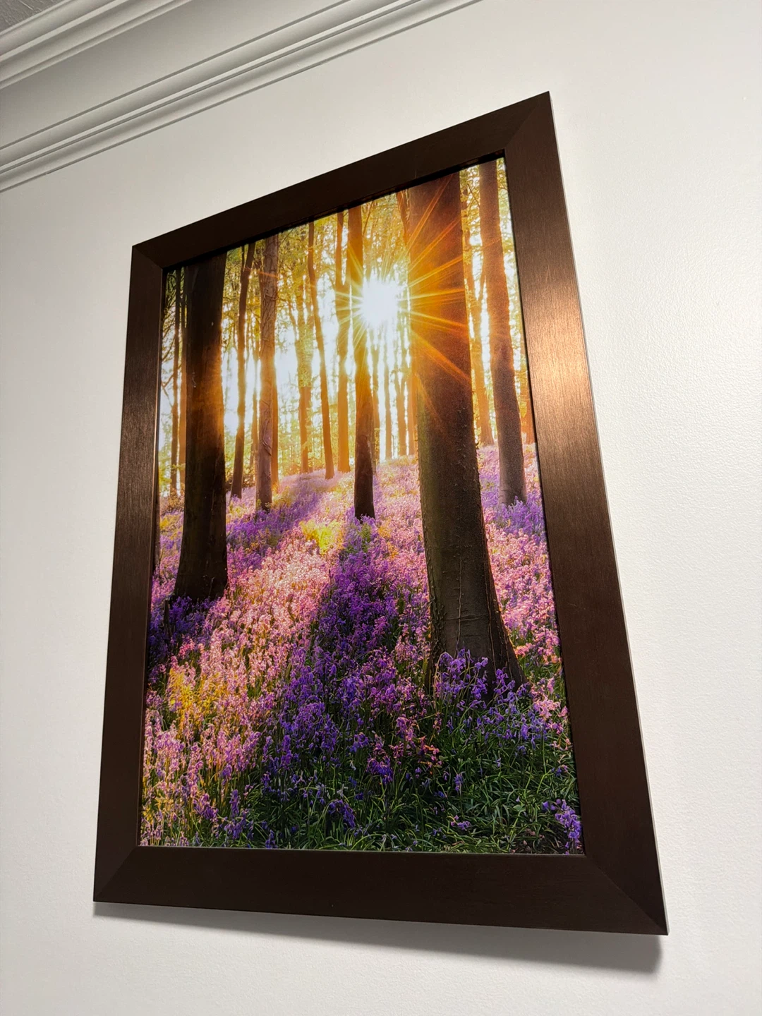 Framed Forest Scene Wall Art - photo 2