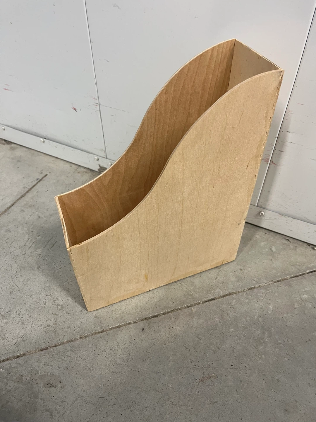 Wooden Magazine Holder