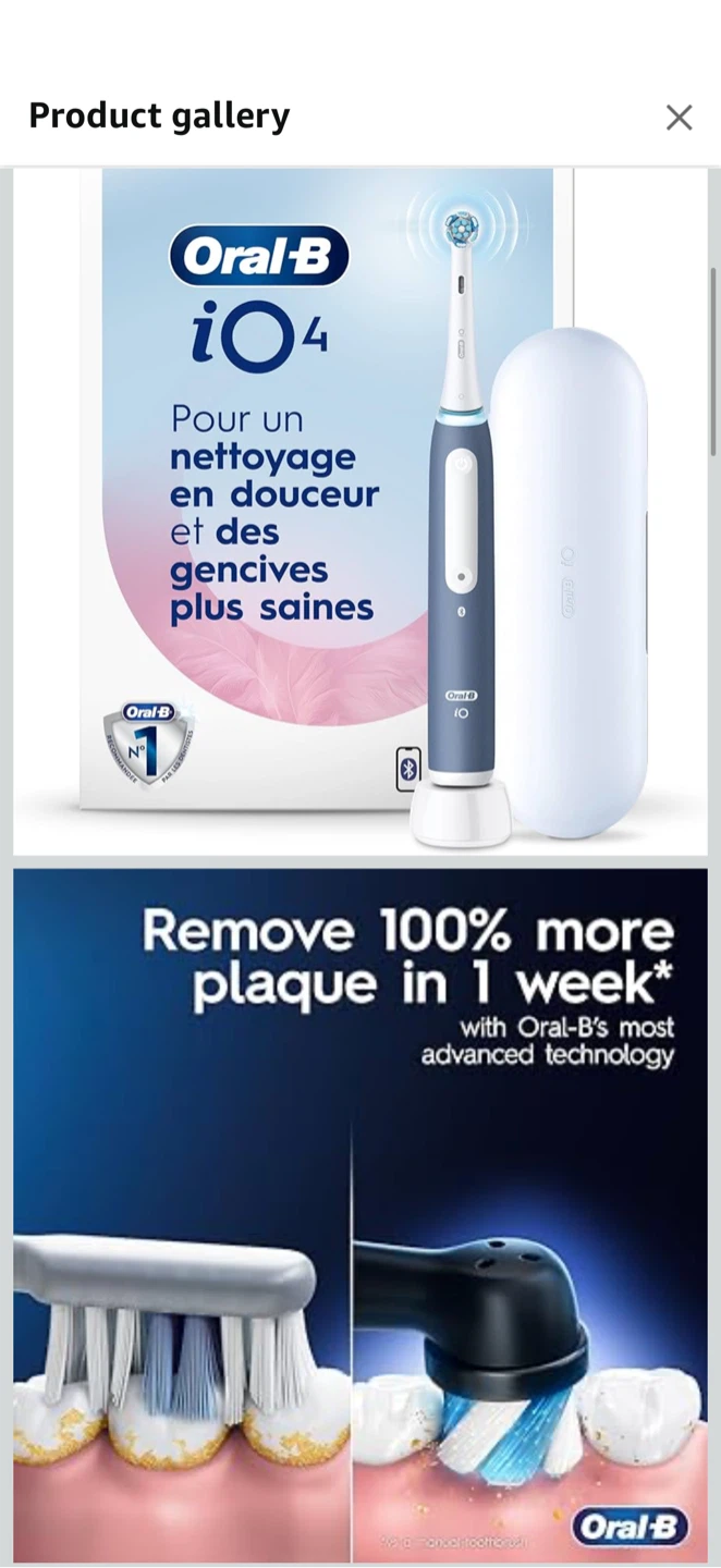 Oral-B iO4 Electric Toothbrush – NEW - photo 5