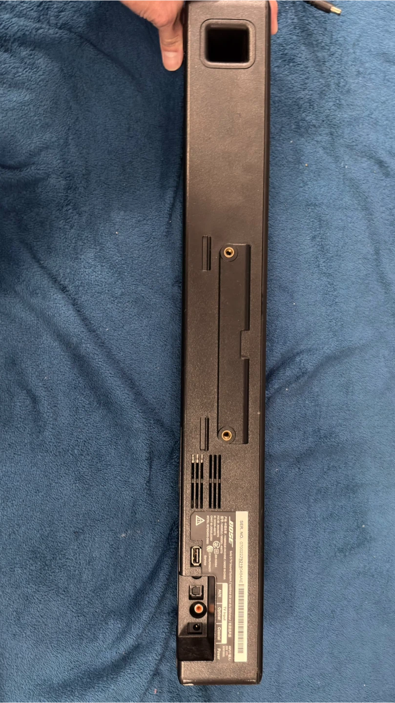 Bose Solo 5 TV Sound System with Remote - photo 3