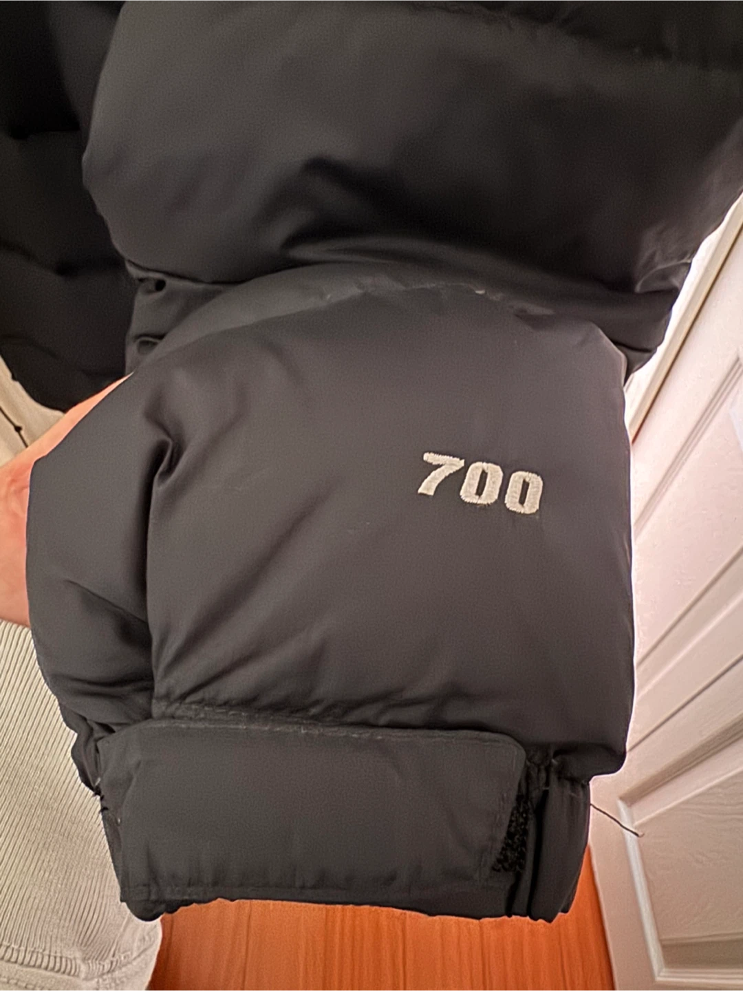 Men’s north face 700 Nuptse Puffer Jacket black size Large - photo 5