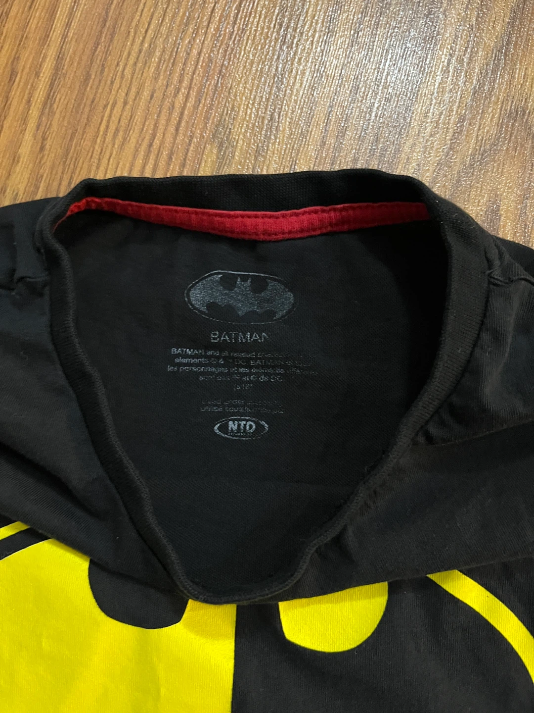 NTD boys’ XL 14/16 Batman graphic t-shirt, black - photo 2