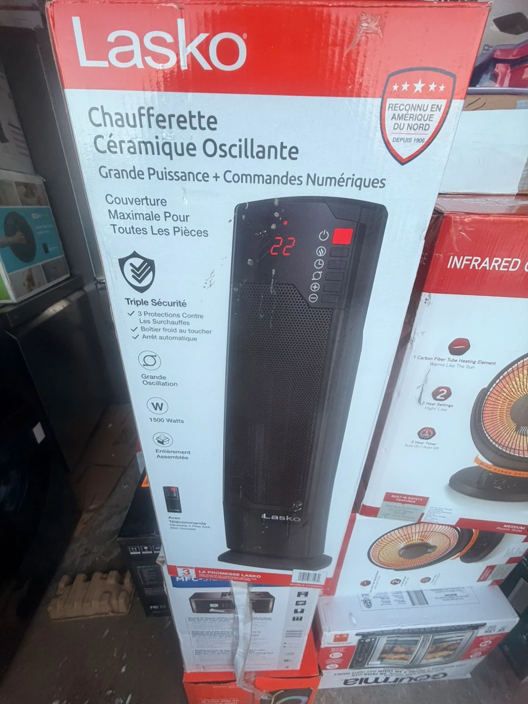 Lasko Oscillating Ceramic Heater