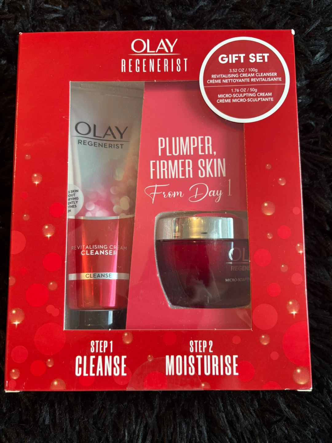 Olay Regenerist Gift Set - Micro-Sculpting Cream & Cleanser
