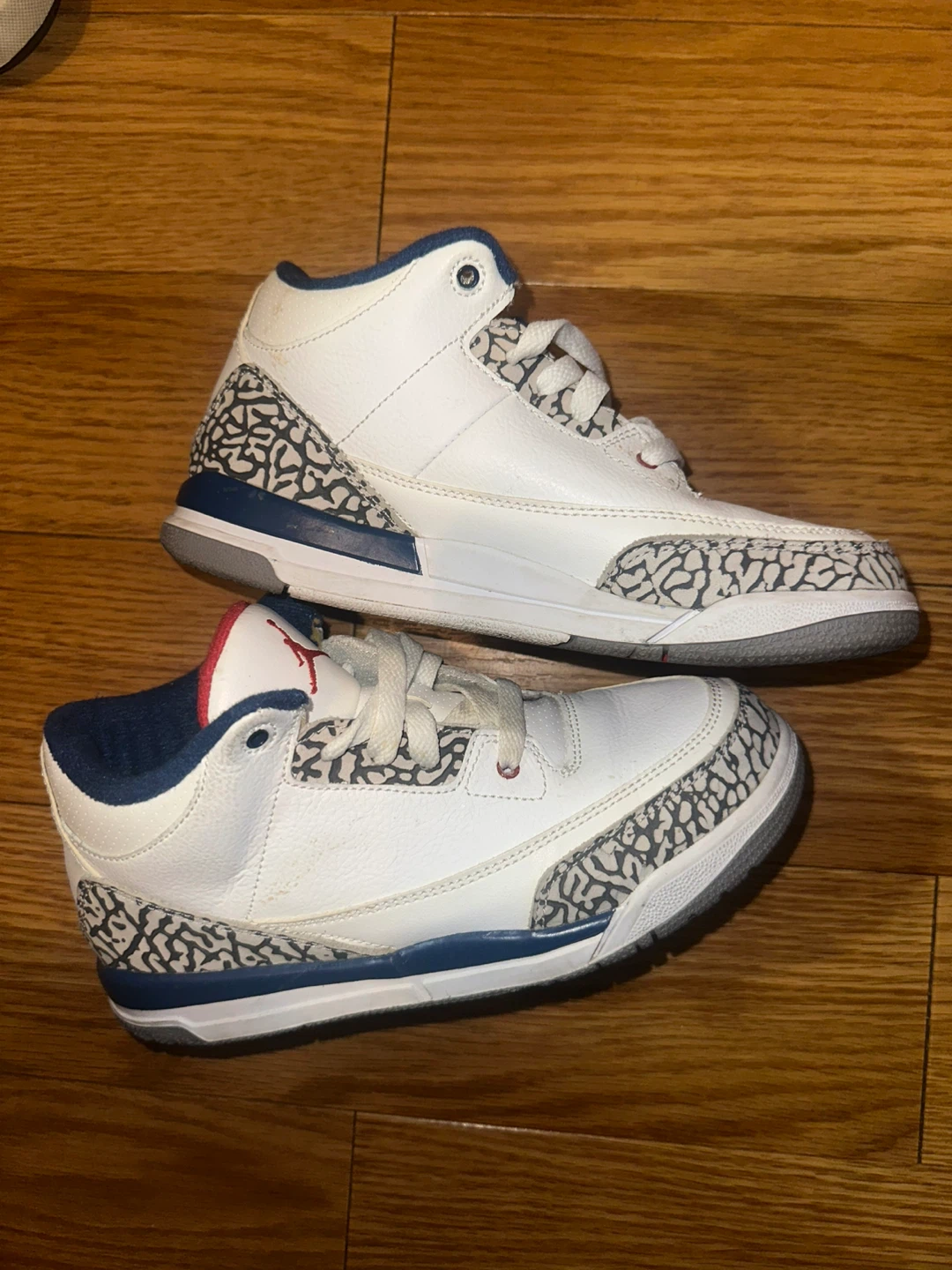 Size 2.5Y - Jordan 3 Retro True Blue 2016 - photo 2