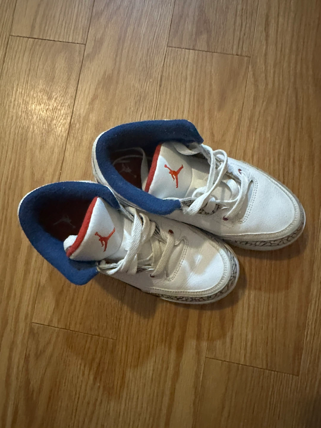 Size 2.5Y - Jordan 3 Retro True Blue 2016 - photo 3