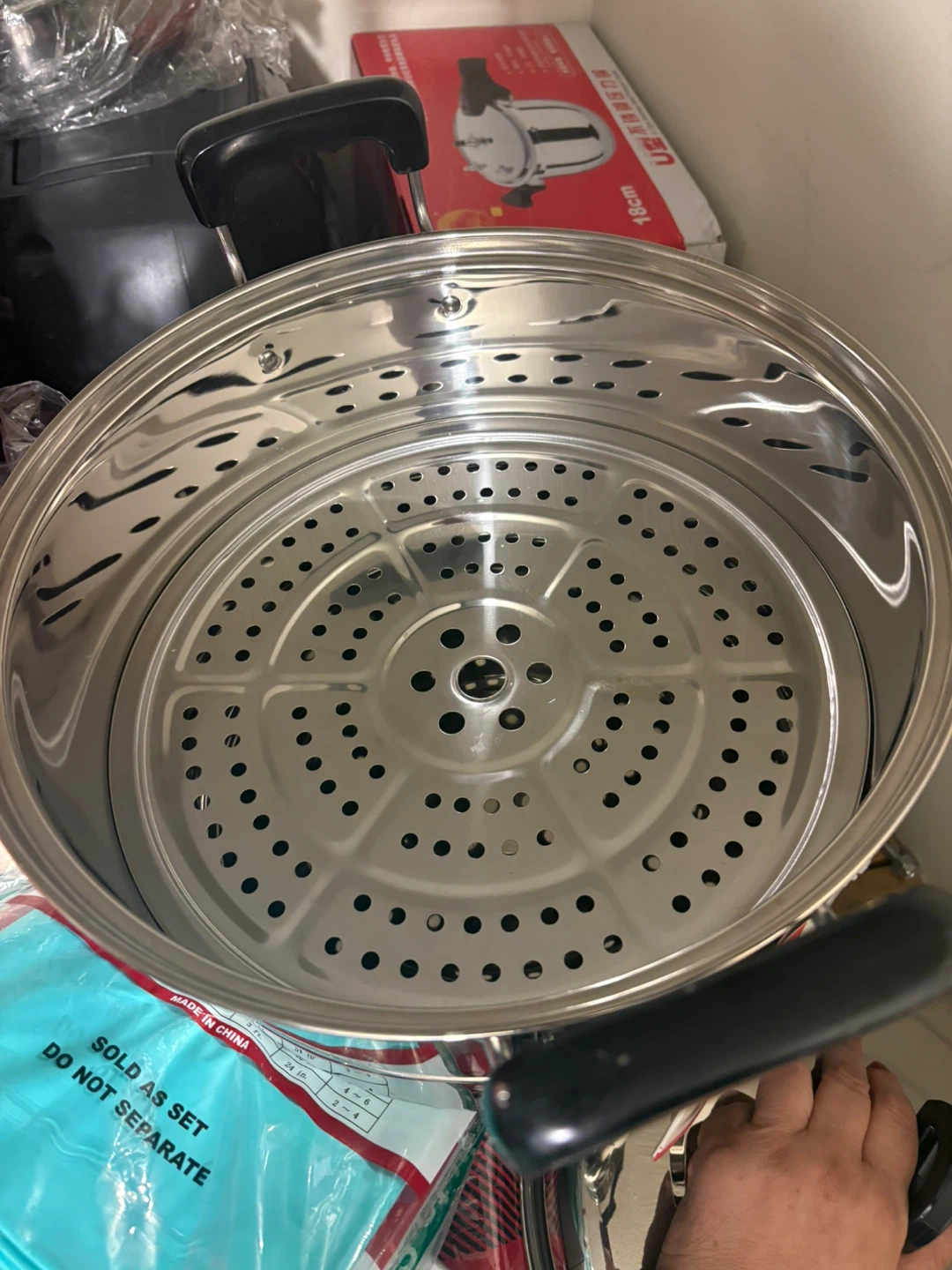 Stainless Steel Steamer Pot moving sale - photo 4