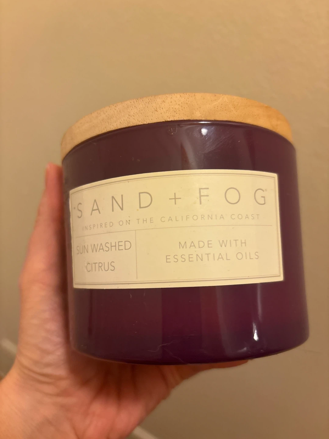 Sand + Fog Sun Washed Citrus Candle