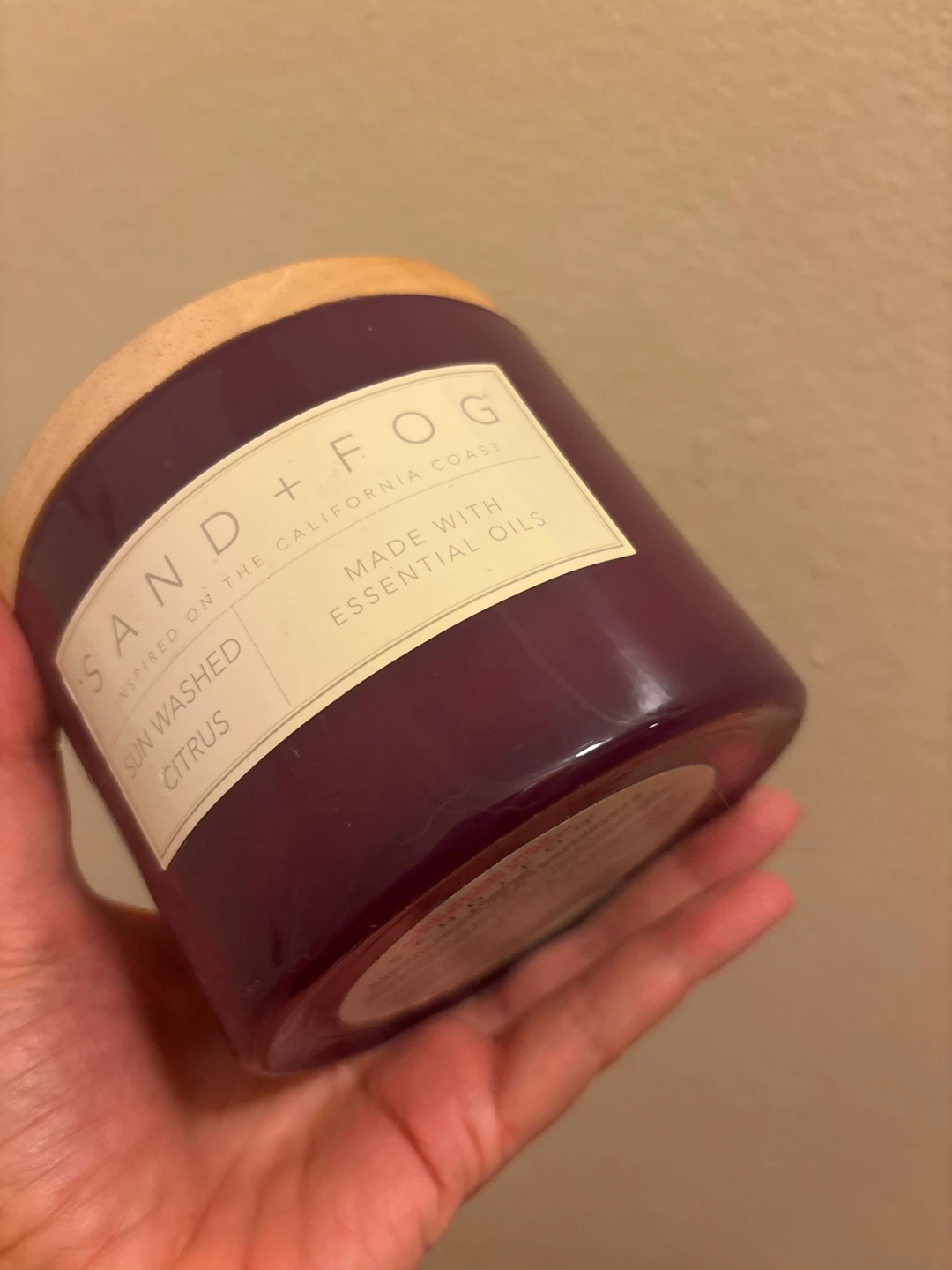 Sand + Fog Sun Washed Citrus Candle - photo 2