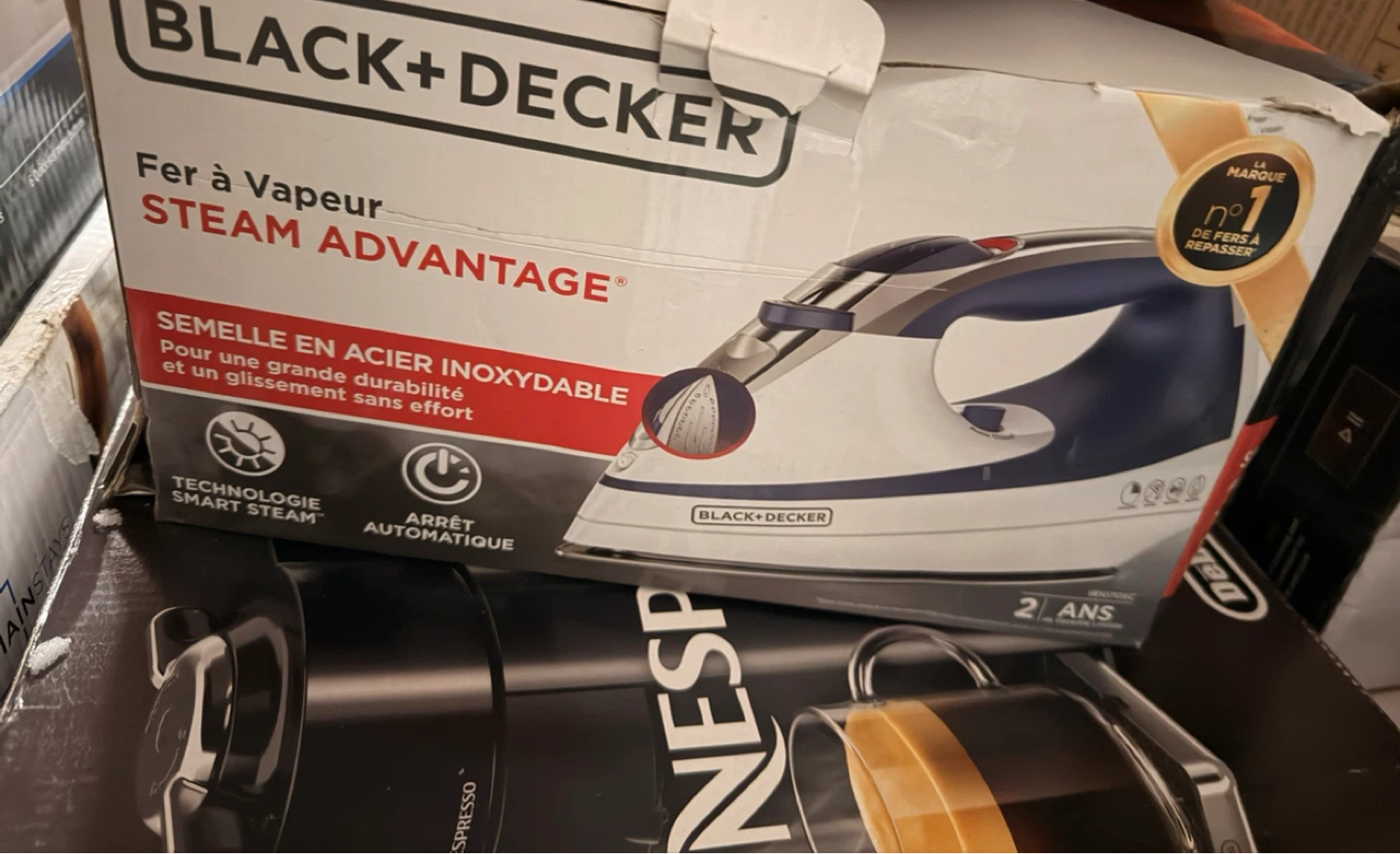 BLACK+DECKER Steam Advantage Steam Iron