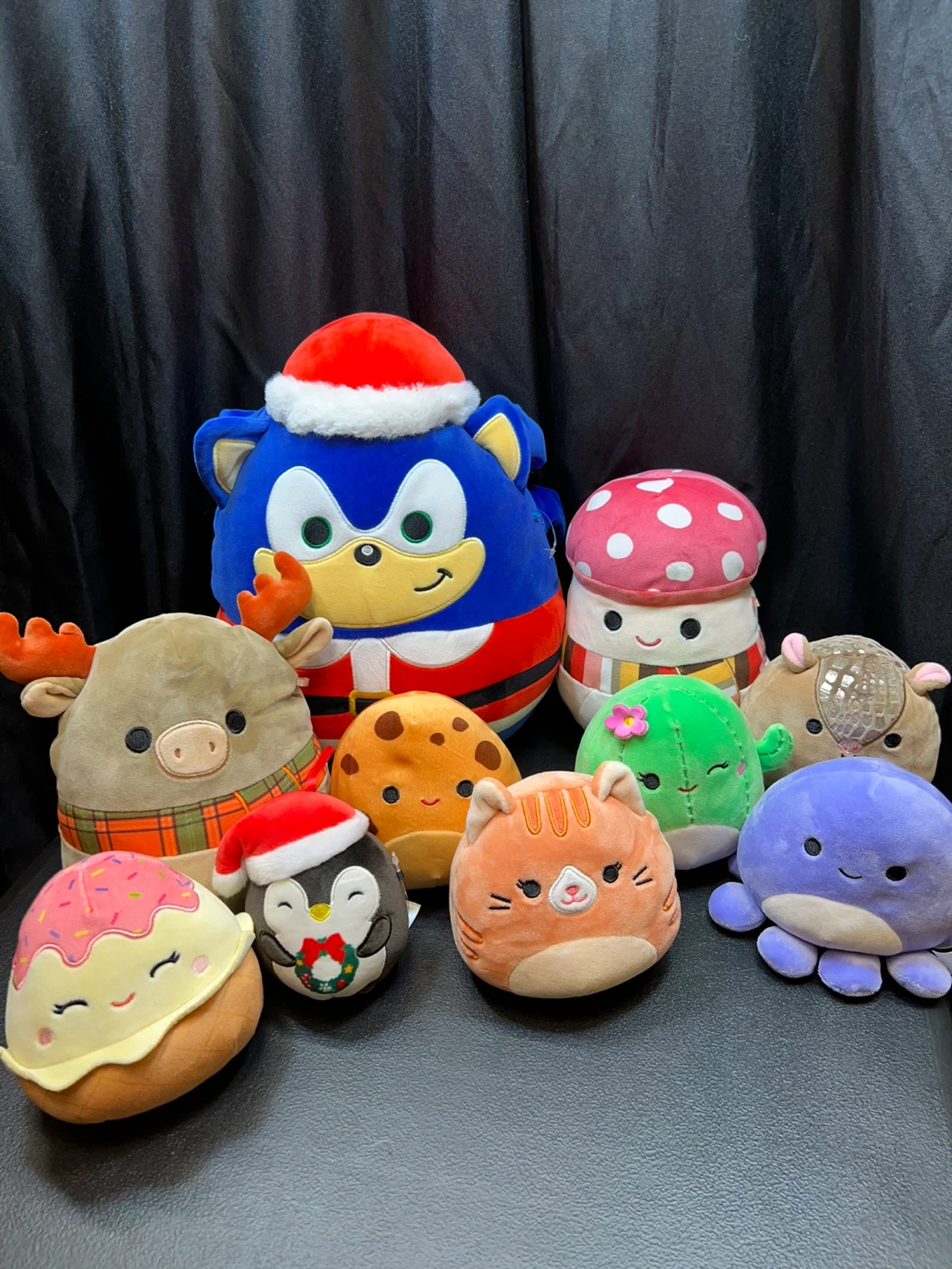 10 Squishmallow Plush Toys