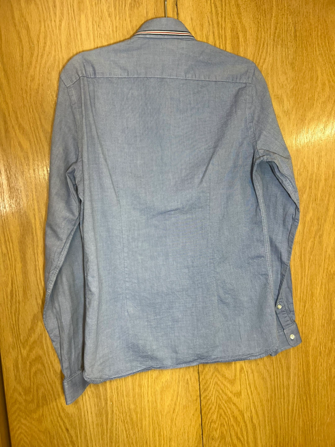 Zara Man Blue Button-Down Shirt . Size M - photo 2
