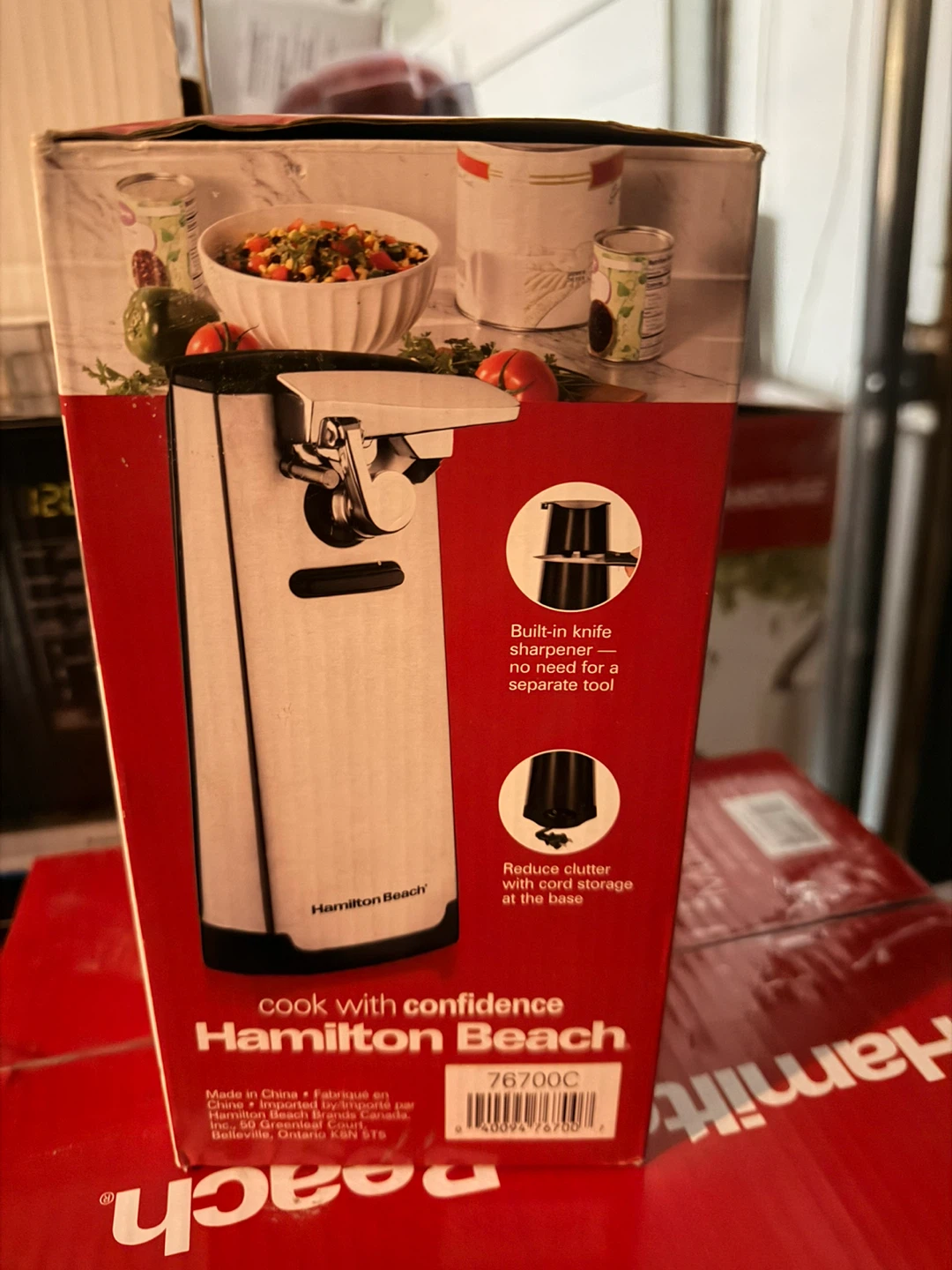 Hamilton Beach Electric Can Opener 76700C