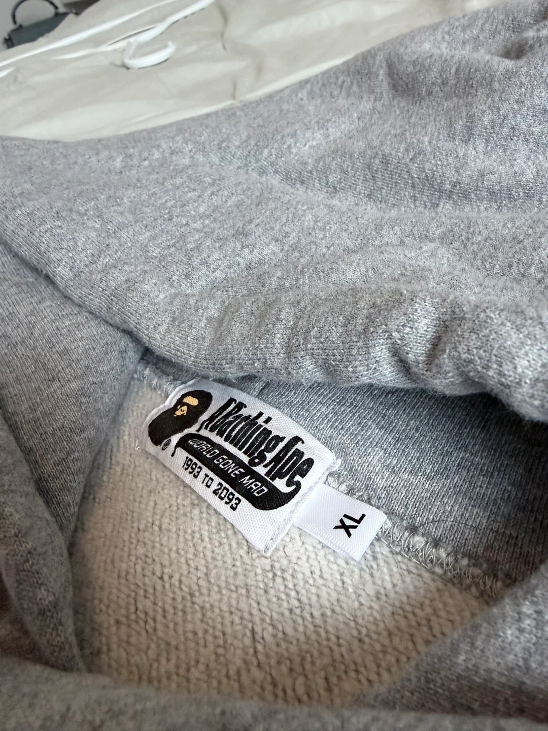 A Bathing Ape x Kid Cudi Grey Hoodie XL - photo 4