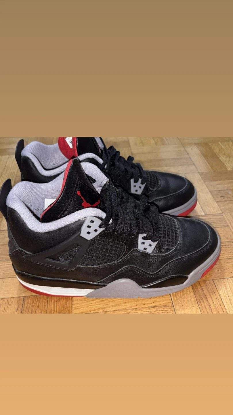 Air Jordan 4 Retro Bred Reimagined - photo 4