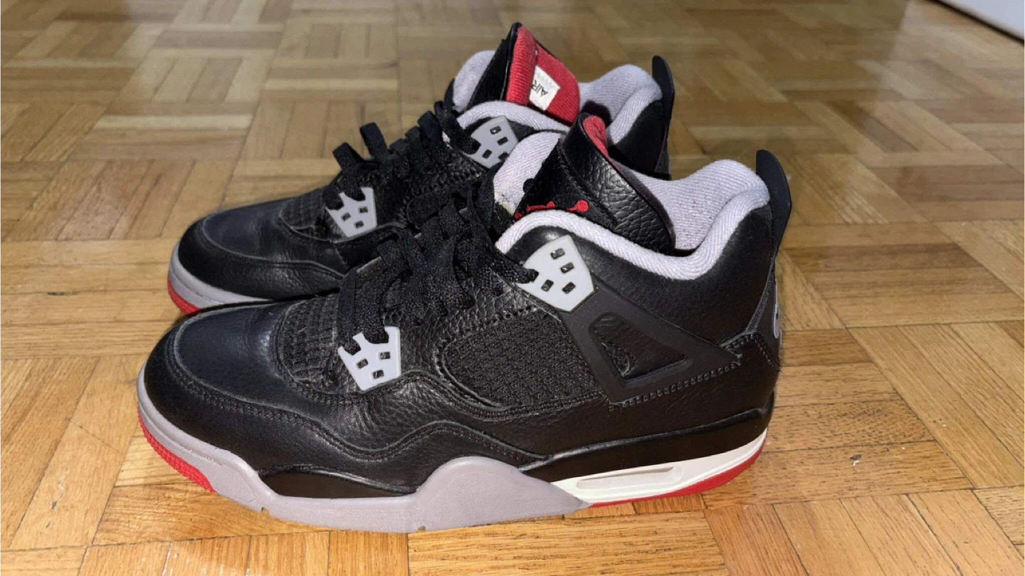 Air Jordan 4 Retro Bred Reimagined - photo 2