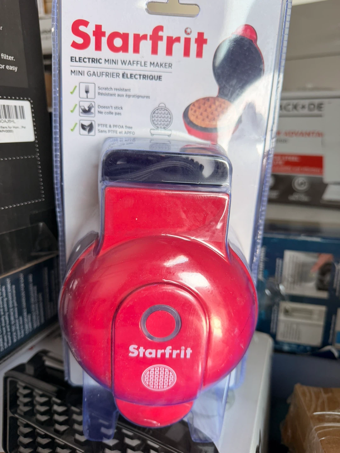 Starfrit Electric Mini Waffle Maker
