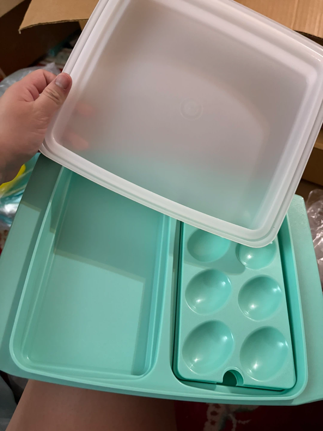 Tupperware egg tray🏆
