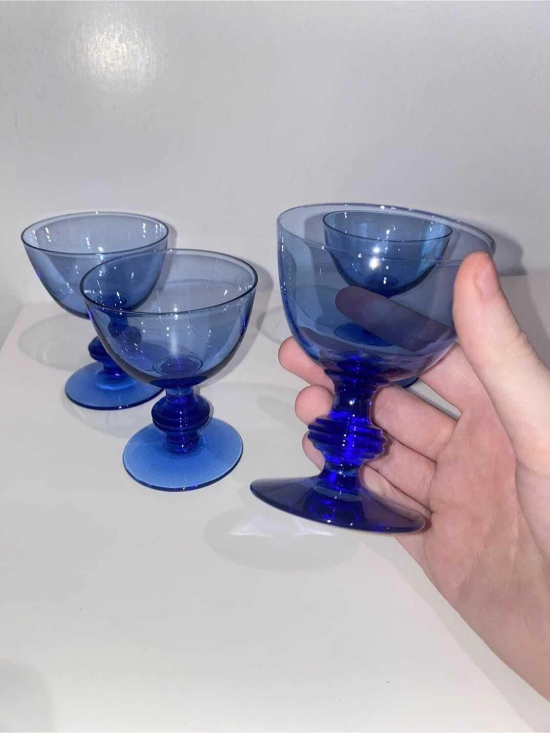 Goblets Cobalt Blue Swedish - photo 2