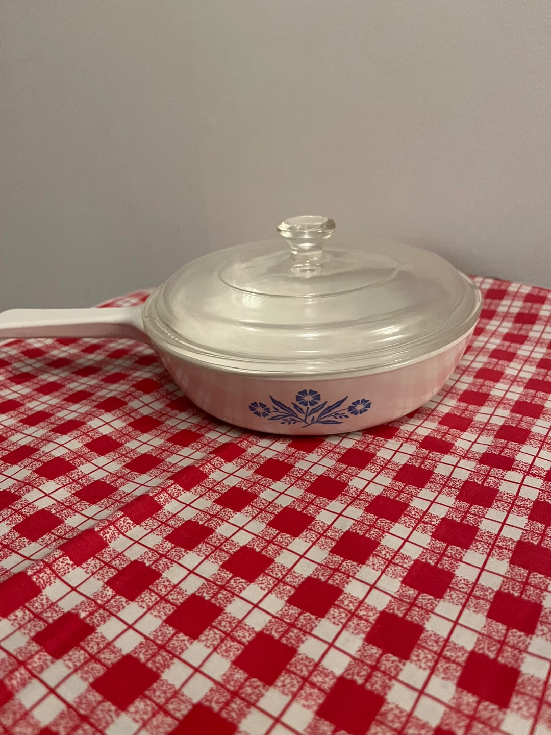 CorningWare Blue Cornflower Casserole Dish with Lid