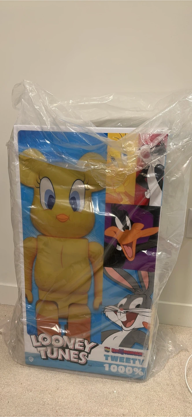 BE@RBRICK Tweety 1000% Looney Tunes