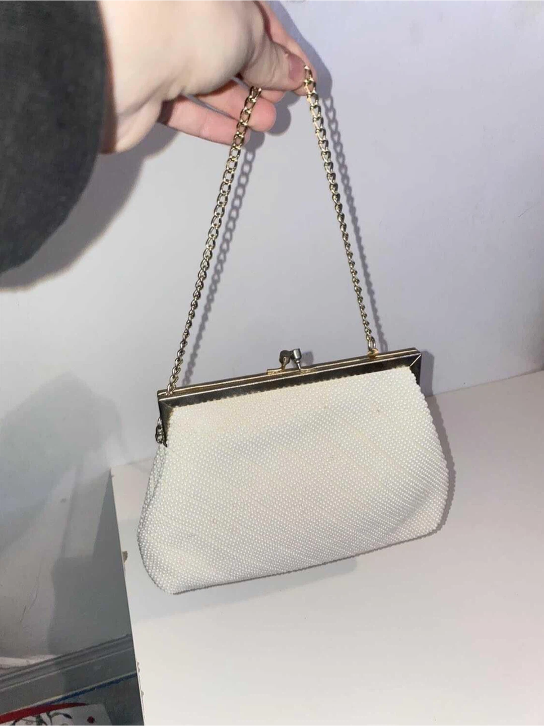 Vintage Beaded Clutch